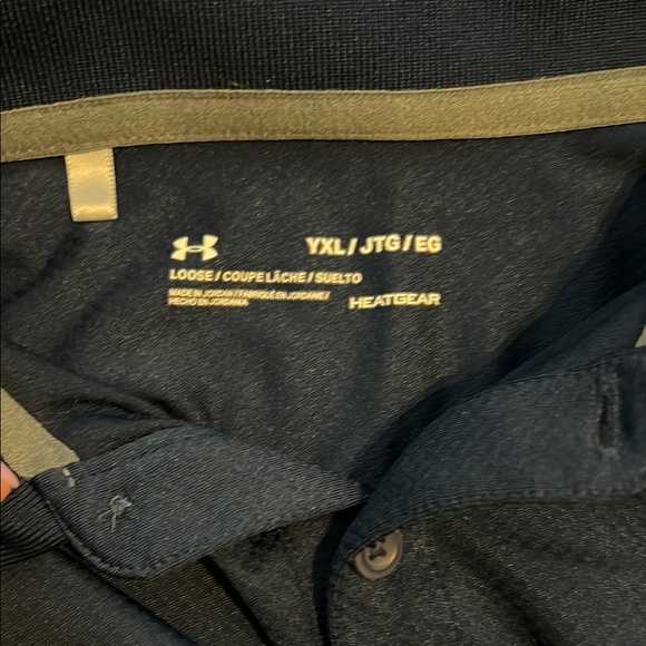 Under Armour Navy Polo Shirt - Picture 4 of 4